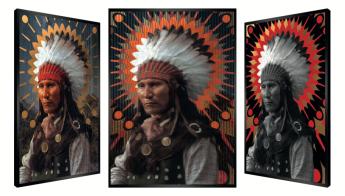 Louie Sitting Bull by Patrick Rubinstein