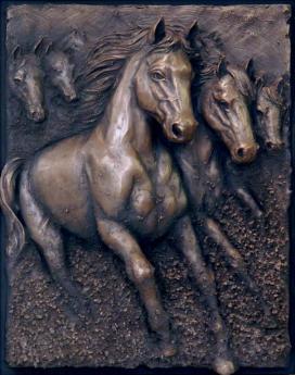 Freedom Horses BB by Bill Mack