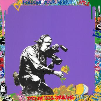 Sunflower Festival by Mr Brainwash