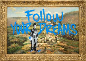 Chaplin by Mr Brainwash
