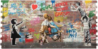 Pop Wall by Mr Brainwash