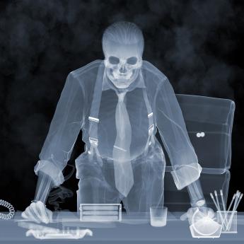 Greed is Good by Nick Veasey