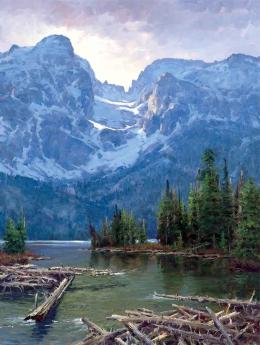 String Lake Shores by Jim Wilcox