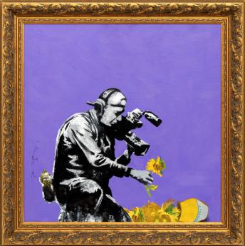 Sunflower Festival by Mr Brainwash