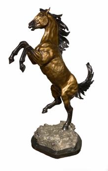 Lorenzo's Horse (Life Like Patina) by Lorenzo & Laran Ghiglieri