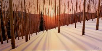 Aspen Sunset by Alexander Volkov