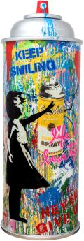 Spray Can - Balloon Girl (6') by Mr Brainwash