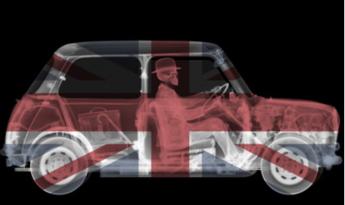 1970 Union Jack Mini by Nick Veasey
