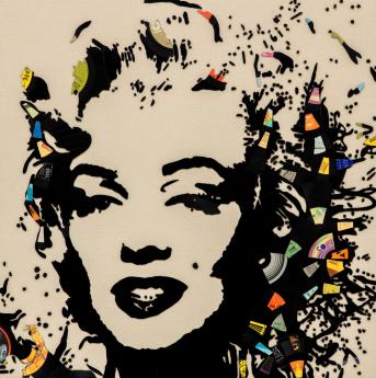Marilyn Monroe by Mr Brainwash
