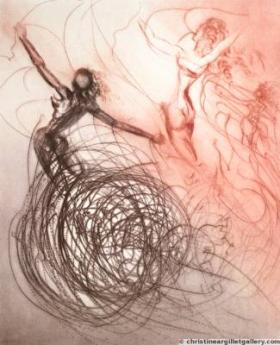 The Hippies "Women in the Waves" by Salvador Dali
