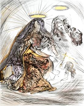 Saint Anne by Salvador Dali