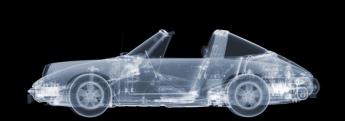 1972 Porsche 911 Targa (No Roof) by Nick Veasey