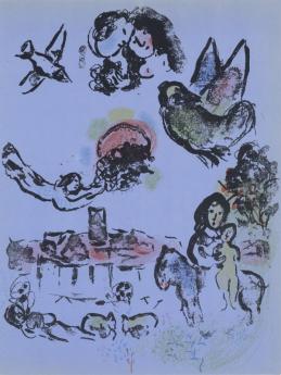 Nocturne At Venice by Marc Chagall