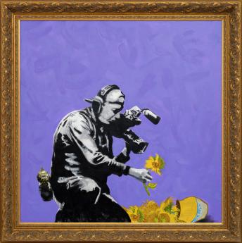 Sunflower Festival by Mr Brainwash