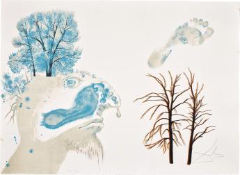 Les Saisons - Winter by Salvador Dali