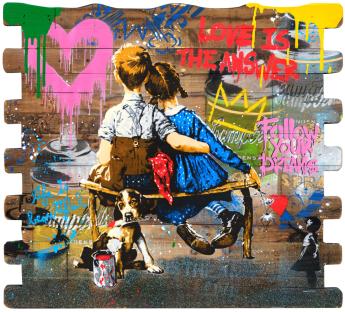 Work Well Together by Mr Brainwash