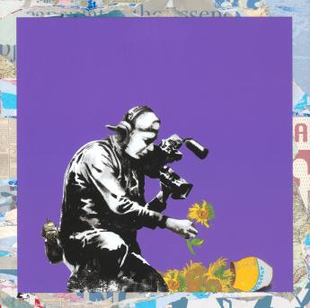 Sunflower Festival by Mr Brainwash