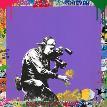 Sunflower Festival by Mr Brainwash
