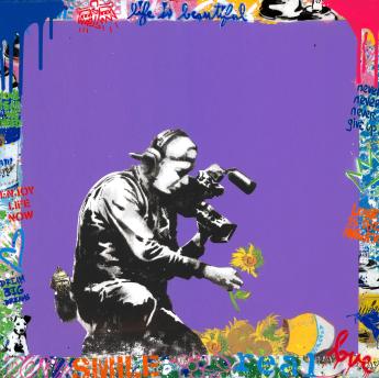 Sunflower Festival by Mr Brainwash