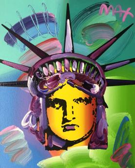 Liberty Head by Peter Max