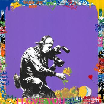 Sunflower Festival by Mr Brainwash