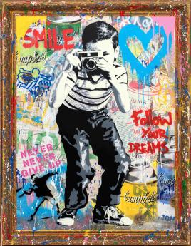 Smile by Mr Brainwash