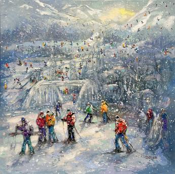 Chasing Winter's Light by Irene Gendelman