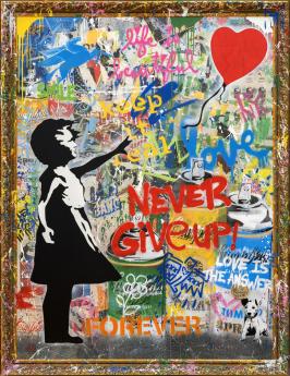 Balloon Girl by Mr Brainwash