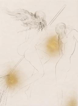 Faust "Witches with Broom" by Salvador Dali