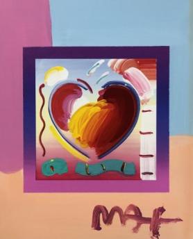 Heart on Blends by Peter Max