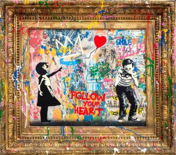 Pop Wall by Mr Brainwash