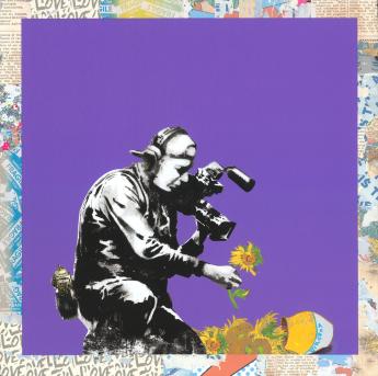 Sunflower Festival by Mr Brainwash