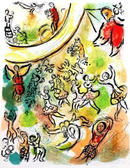 Ceiling of the Paris Opera by Marc Chagall