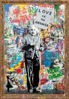 Einstein by Mr Brainwash