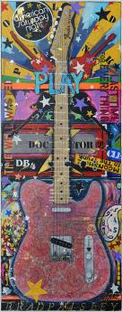 Brad Paisley "Old Pink" Stratocaster by Michael Babyak