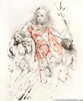 Mythology "Neptune" by Salvador Dali