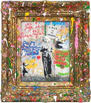 Einstein by Mr Brainwash