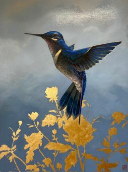 Hummingbird in the Morning by P. Colby Myer