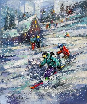 Ski In, Ski Out by Irene Gendelman