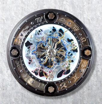 Astrological Clock by Dale Mathis