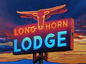 Longhorn Lodge by Bruce Cascia