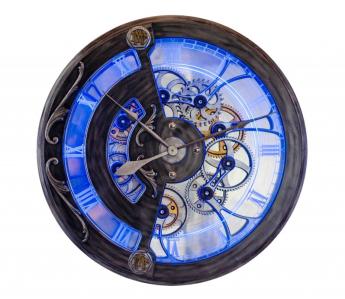 Behalf Clock (Gunmetal) by Dale Mathis